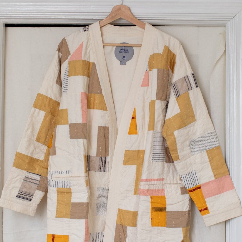 Haptic Lab Inverted Stair Quilt Coat